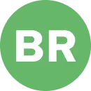 Initials "BR" in a green circle