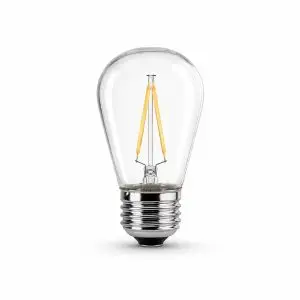 A Clear LED Light Bulb.